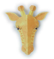 Pop Up Giraffe Template